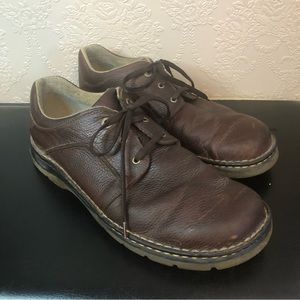 Doc Martens Brown Leather Loafers 14 in good condition